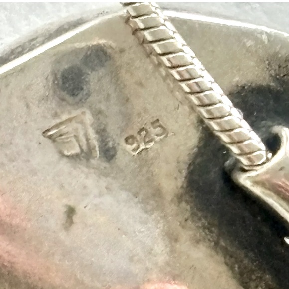 Silpada Vintage Rare Sterling Silver Genuine Coin Pearl Necklace - Picture 4 of 6